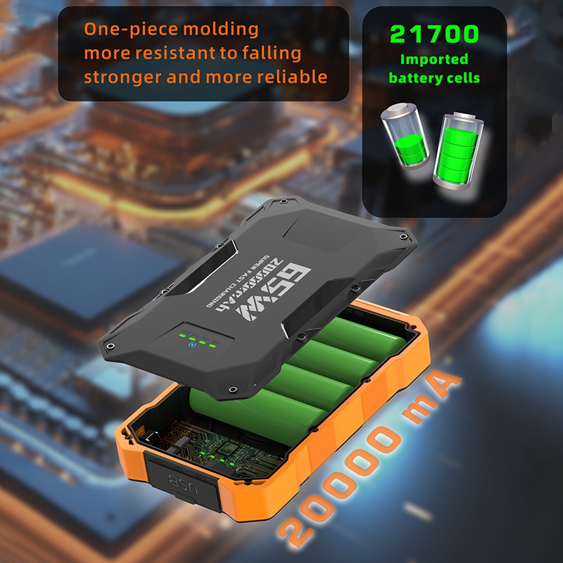 Portable Power Bank Factory - OEM 20000mAh Waterproof Flashlight