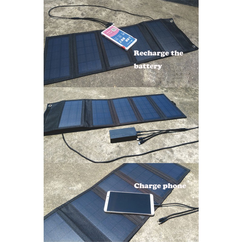 Solar Panel Factory - OEM 21W USB Charger Waterproof System