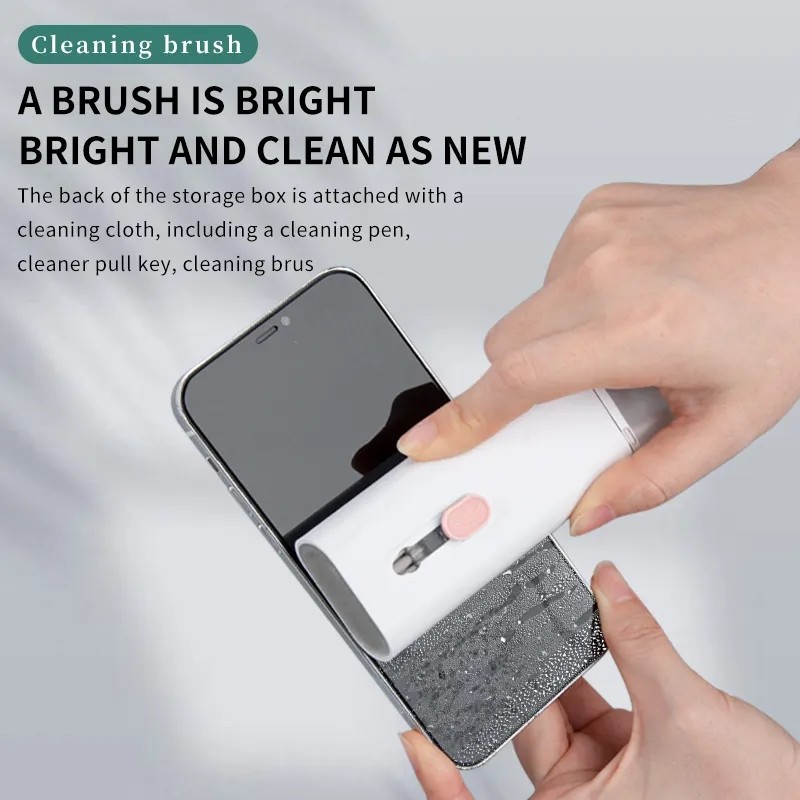 Earbuds Cleaning Kit Supplier - OEM 7-in-1 Multi-functional Cleaner