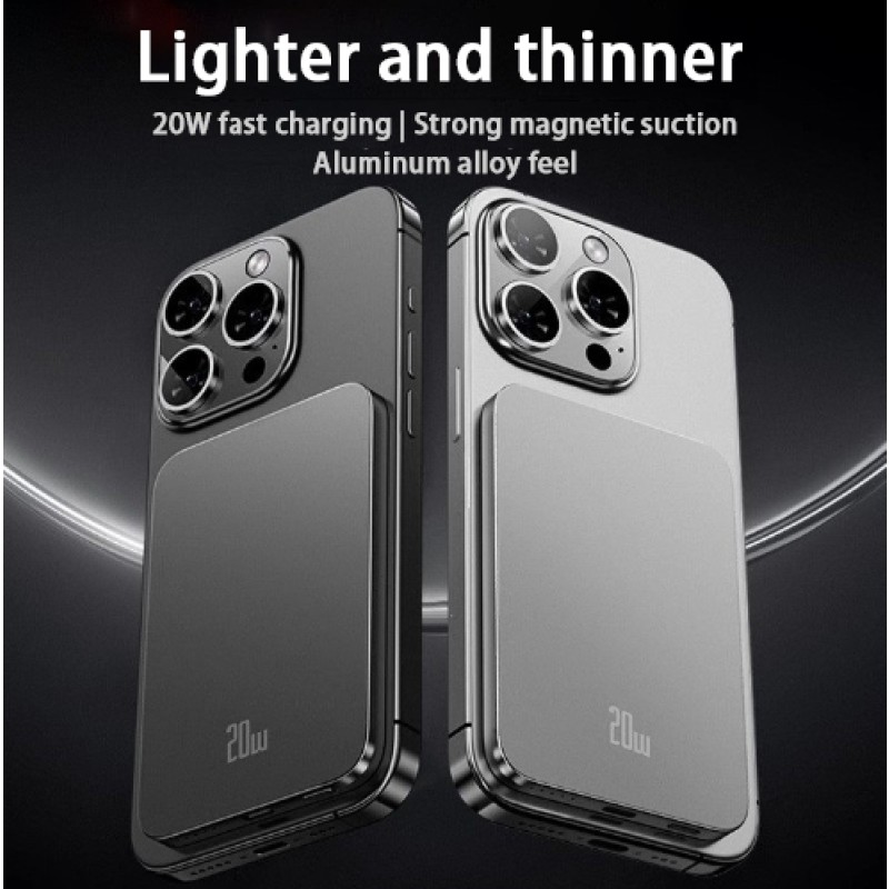 Mini Power Bank Manufacturer - OEM PD15W Magnetic Wireless Charger