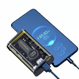 Power Bank Factory - OEM Transparent Digital Display PD22.5W