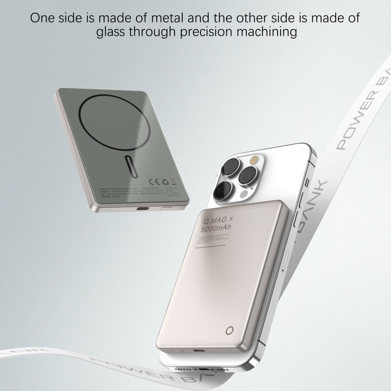 Magnetic Power Bank Supplier - OEM PD20W Wireless 10000mAh Charger