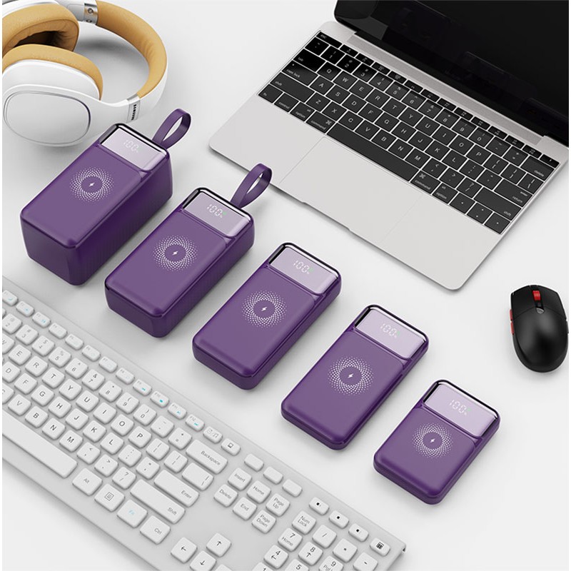 Power Bank Supplier - OEM Large Capacity Wireless Power Bank