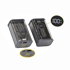 Portable Charger Manufacturer - OEM Transparent 10000mAh Fast Charge