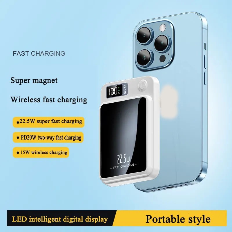 Magnetic Power Bank Manufacturer - OEM PD QC Wireless Charger