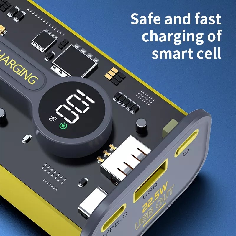 Power Bank Supplier - OEM Transparent 10000mAh USB Type C