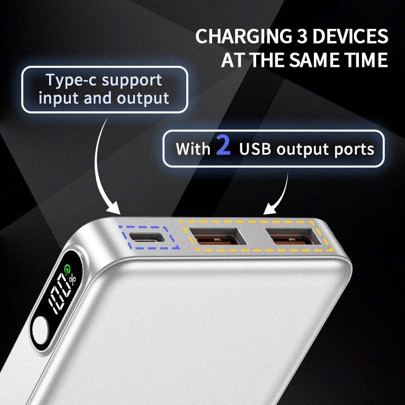 Power Bank Manufacturer - OEM 10000mAh Portable Mobile Charger