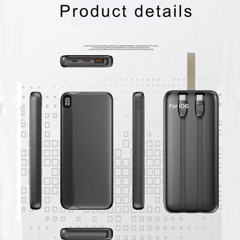 Power Bank Factory - OEM Dual Output 20000mAh Mobile Charger