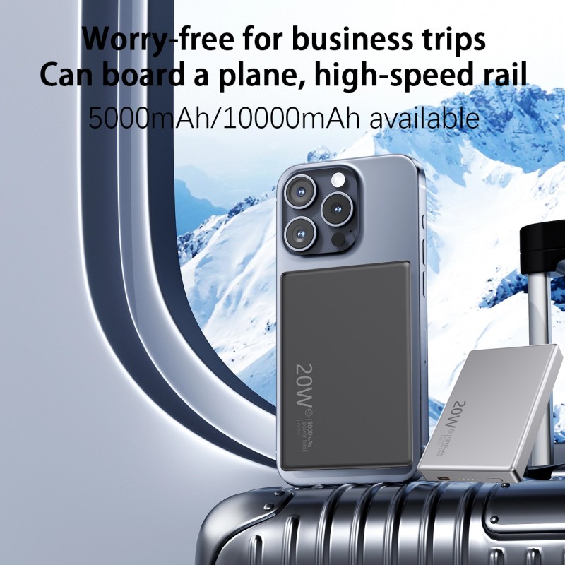 Power Bank Factory - OEM 15W Ultra Slim Magnetic Wireless