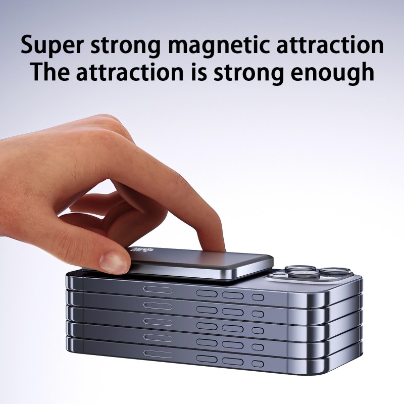 Power Bank Factory - OEM 15W Ultra Slim Magnetic Wireless
