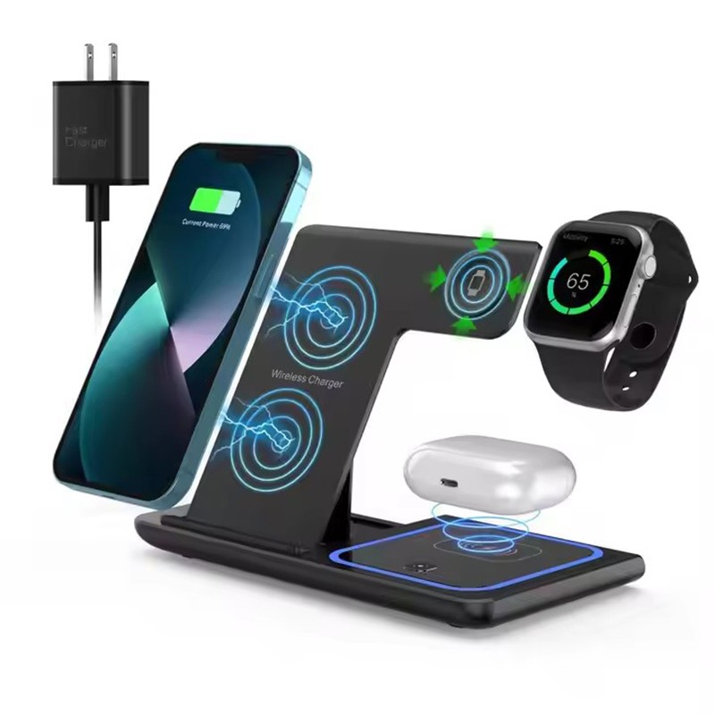 Phone Stand Factory - OEM 3-in-1 Magnetic Wireless Charger