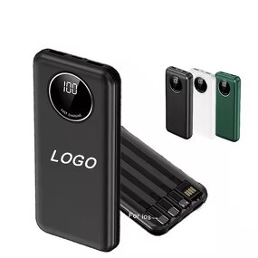 Power Bank Factory - OEM 22.5W Fast Charging with 3 Cables