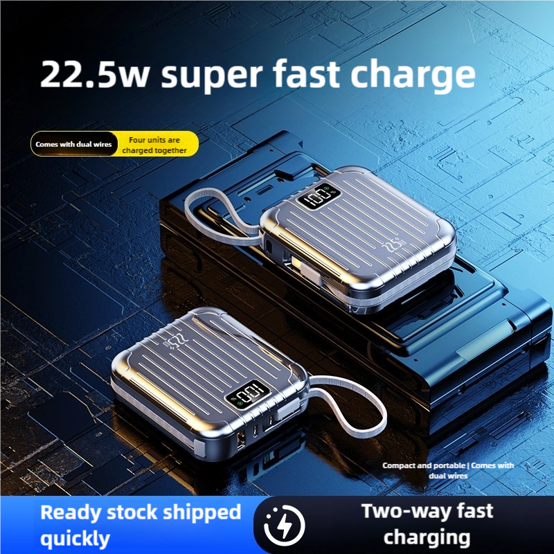 Mini Power Bank Supplier - OEM PD22.5W Two-Way Fast Charge