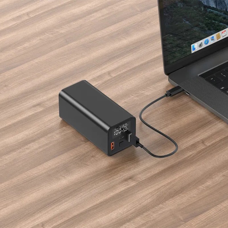 Portable Charger Factory - OEM PD65W Dual USB Fast Charging