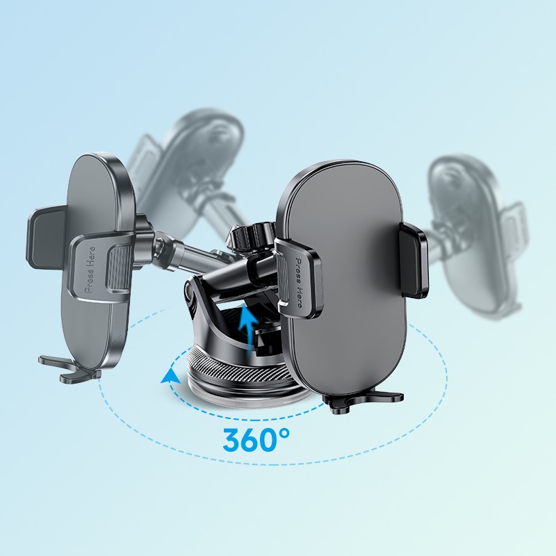 Car Phone Holder Manufacturer - OEM 360 Degree Adjustable Arm