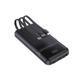 Power Bank Manufacturer - PD3.0 QC3.0 Built-in Cable