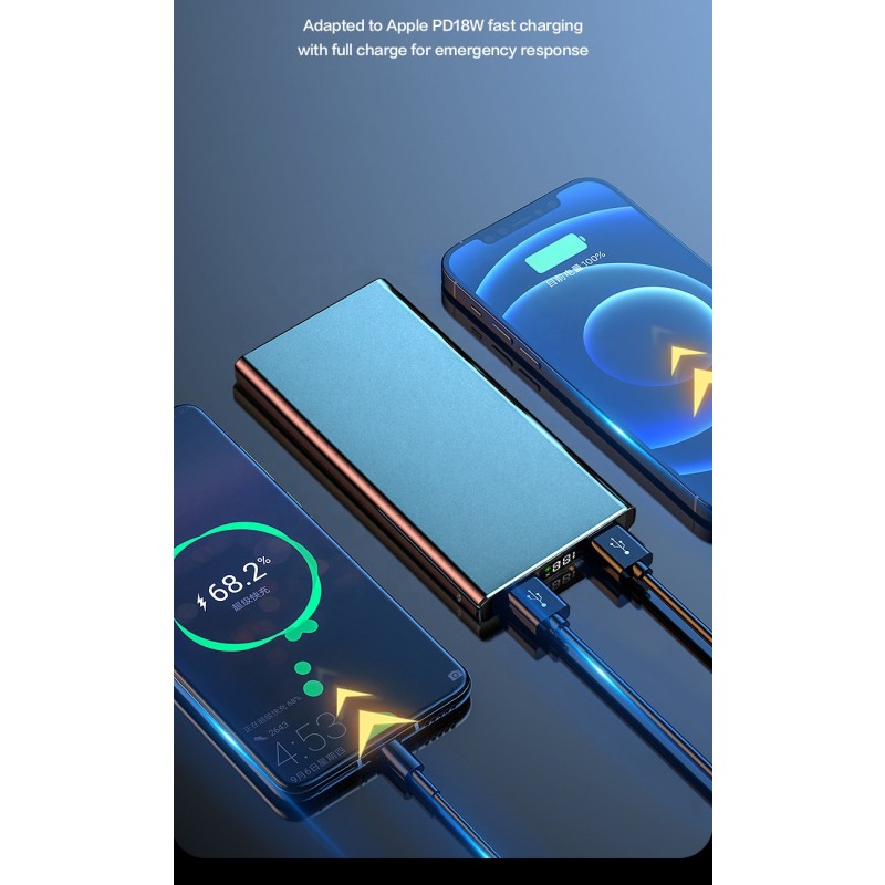 Power Bank Manufacturer - Aluminum 10000mAh Fast Charge