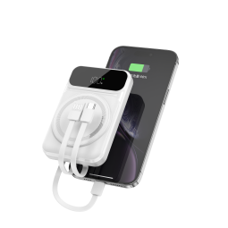 Power Bank Factory - Digital Magnetic 15W Wireless