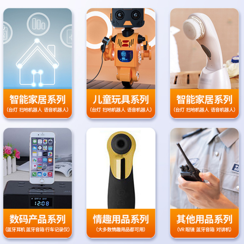 Semi-solid Battery Factory - OEM 601665 650mAh LED Lamp