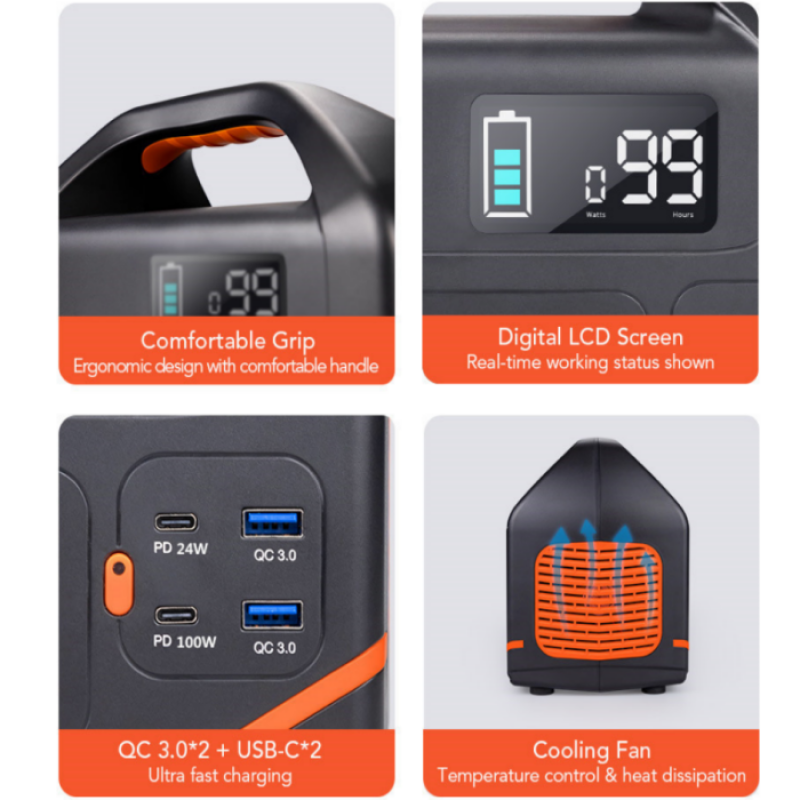 Power Station Supplier - OEM 600W Solar Emergency Supply