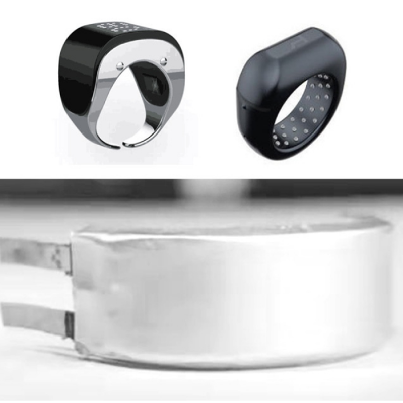 Polymer Battery Supplier - OEM 150732 18mAh Wearable Bracelet