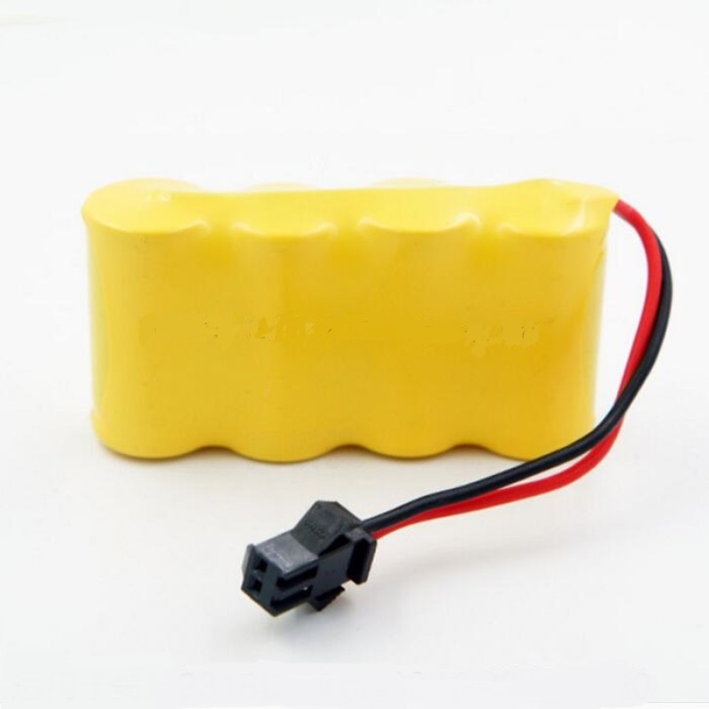 NiCd Battery Supplier - OEM 4.8V 600mAh RC Toys Pack