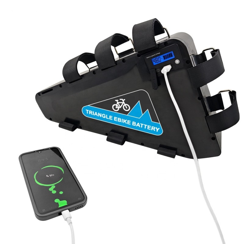 E-bike Battery Manufacturer - OEM 48V-72V Triangle Battery Pack