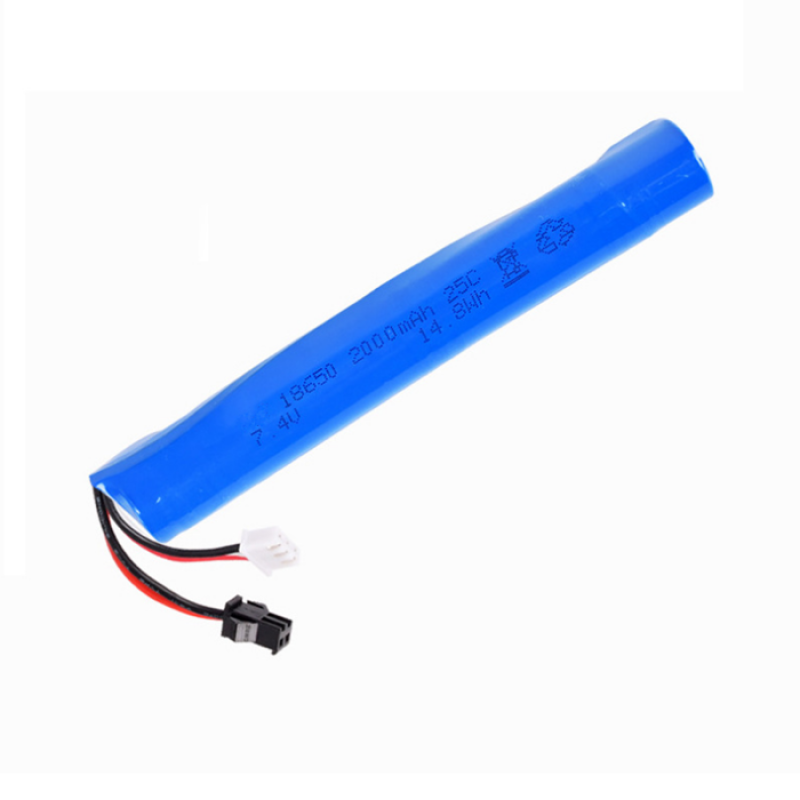 Lithium Battery Supplier - OEM 7.4V 2000mAh 18650 High Rate
