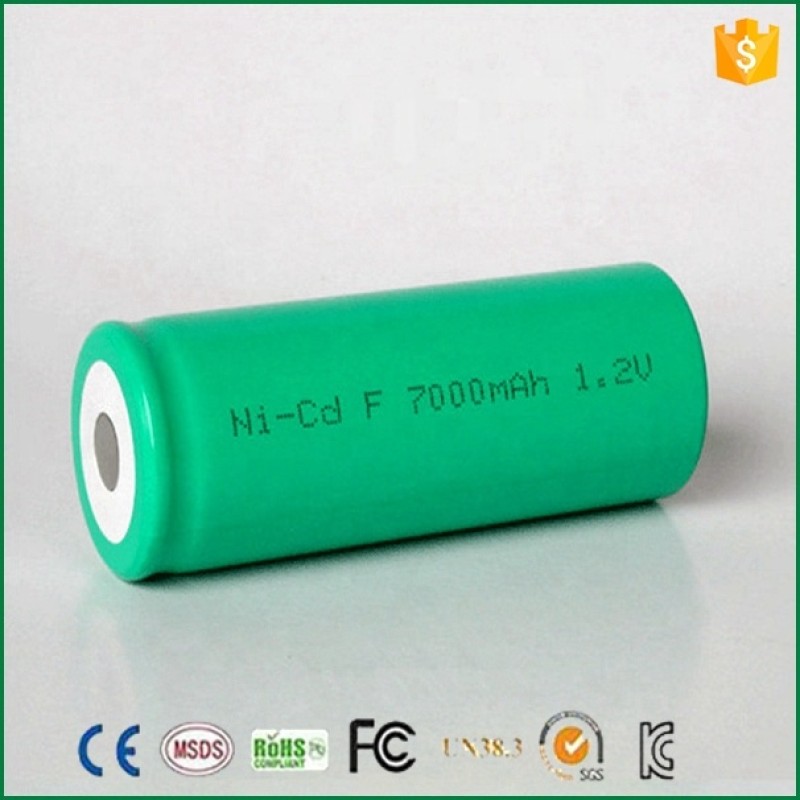 High Temp Battery Manufacturer - OEM 1.2V F 7000mAh NiCD