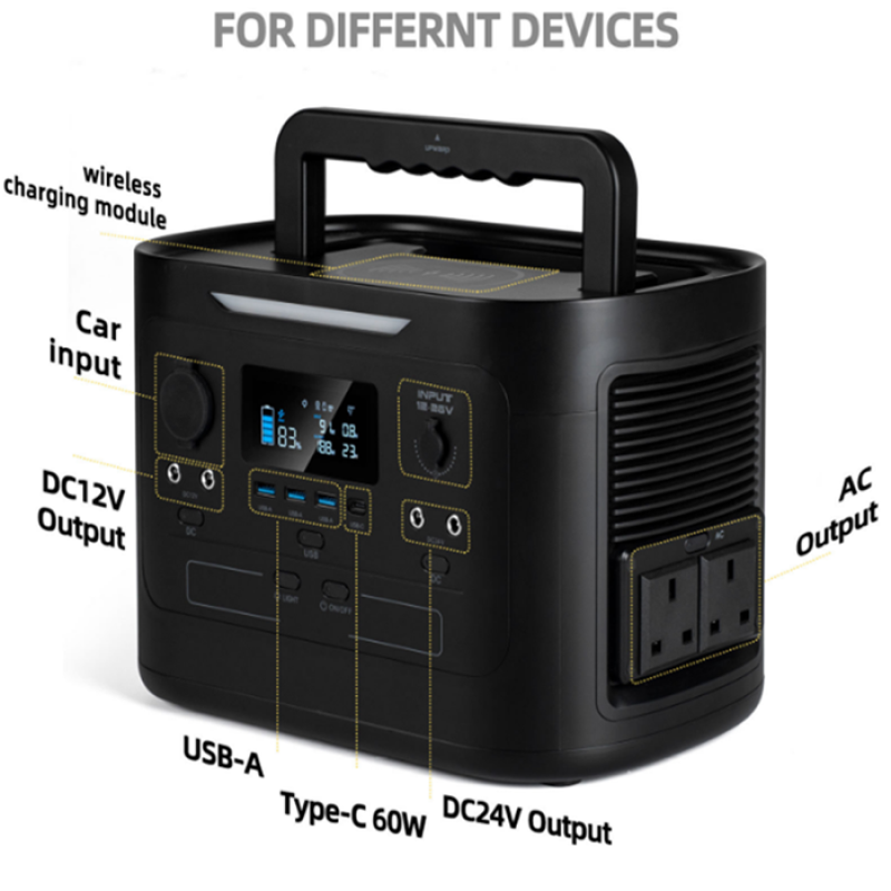 Power Station Factory - OEM 600W 220V Portable Energy Storage