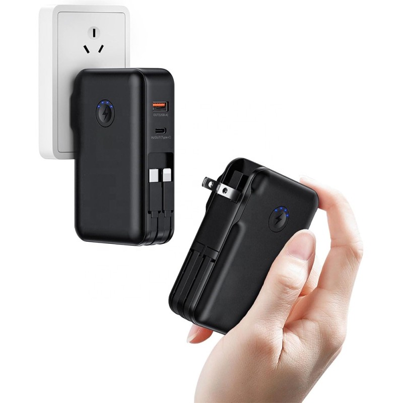 Power Bank Manufacturer - OEM 22.5W 20000mAh Built-in Cable