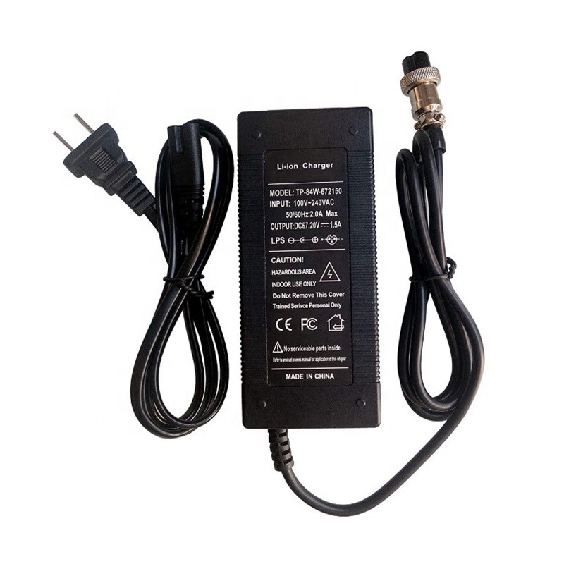 E-scooter Charger Factory - OEM 67.2V 16S Lithium Charger
