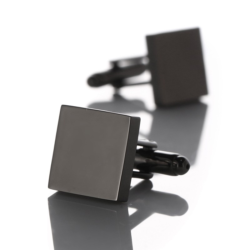 Cufflinks Factory - Square Blank Steel OEM