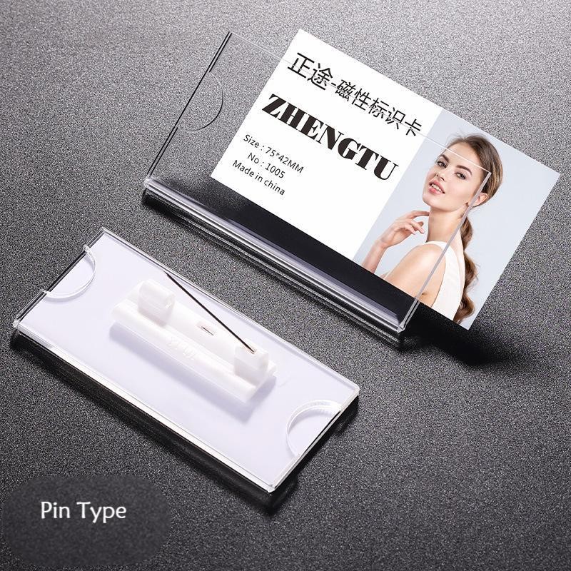 Acrylic Badge Factory - Corporate Pin Card OEM