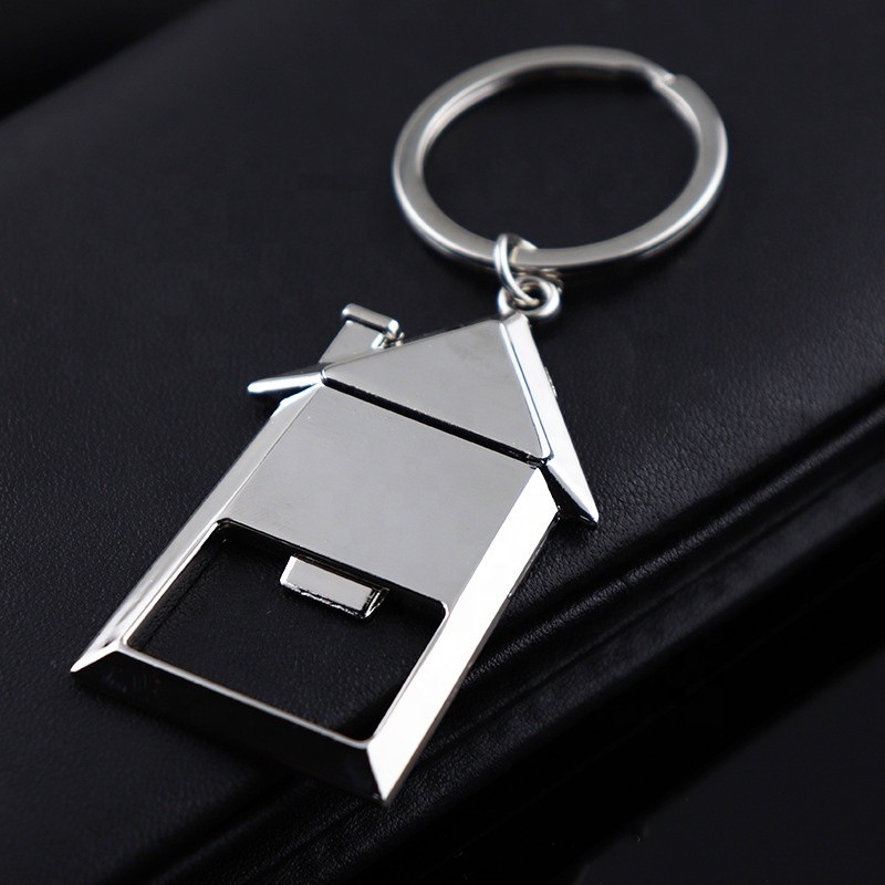 Keychains Manufacturer - House Shape Beer Opener