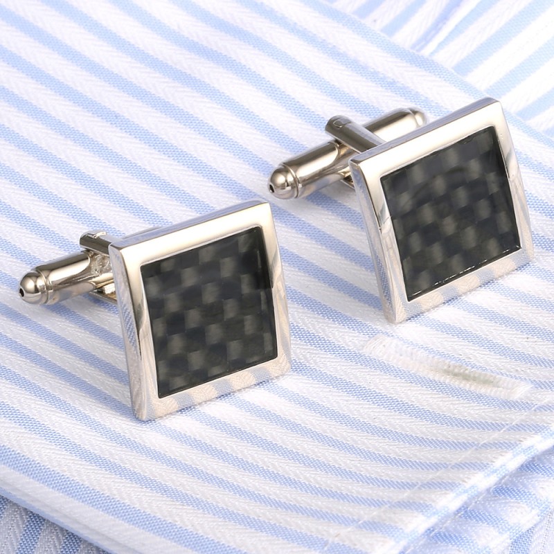 Cufflinks Manufacturer - Carbon Fibre Unisex OEM