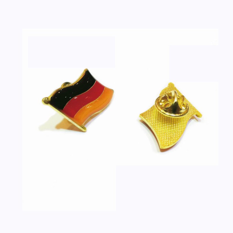 Lapel Pins Manufacturer - Germany Double Flag OEM
