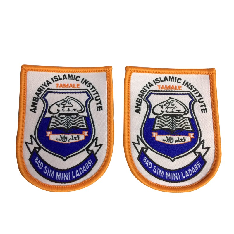 Clothing Label Manufacturer - Colorful Damask