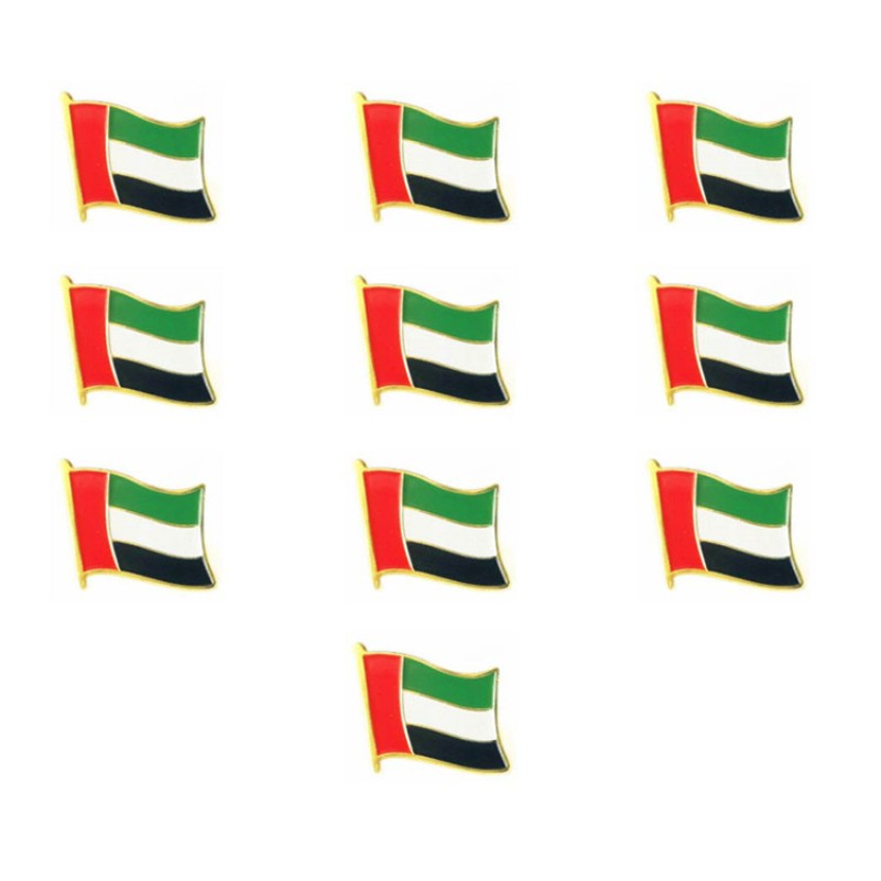 Lapel Pins Factory - UAE Flag Soft Enamel OEM