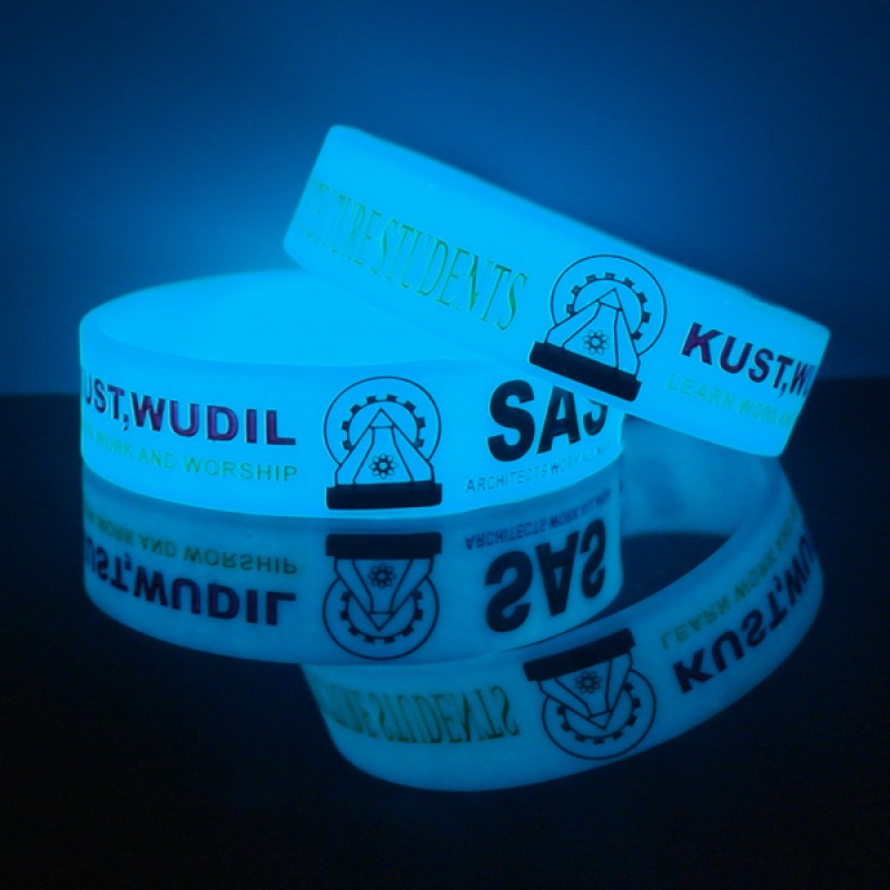 Silicone Bracelets Factory - Mixed Color Debossed