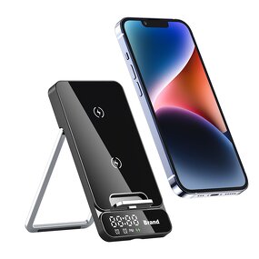 Wireless Charger Supplier - OEM 15W Foldable Clock Charger