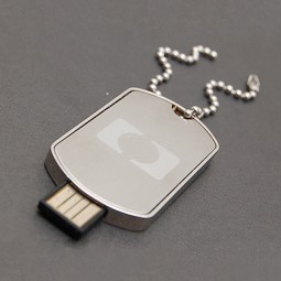 USB Flash Drive Factory - OEM Metal Dog Tag Key Ring