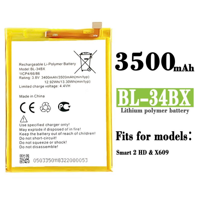 Mobile Battery Manufacturer - OEM BL-39HX 4000mAh Infinix