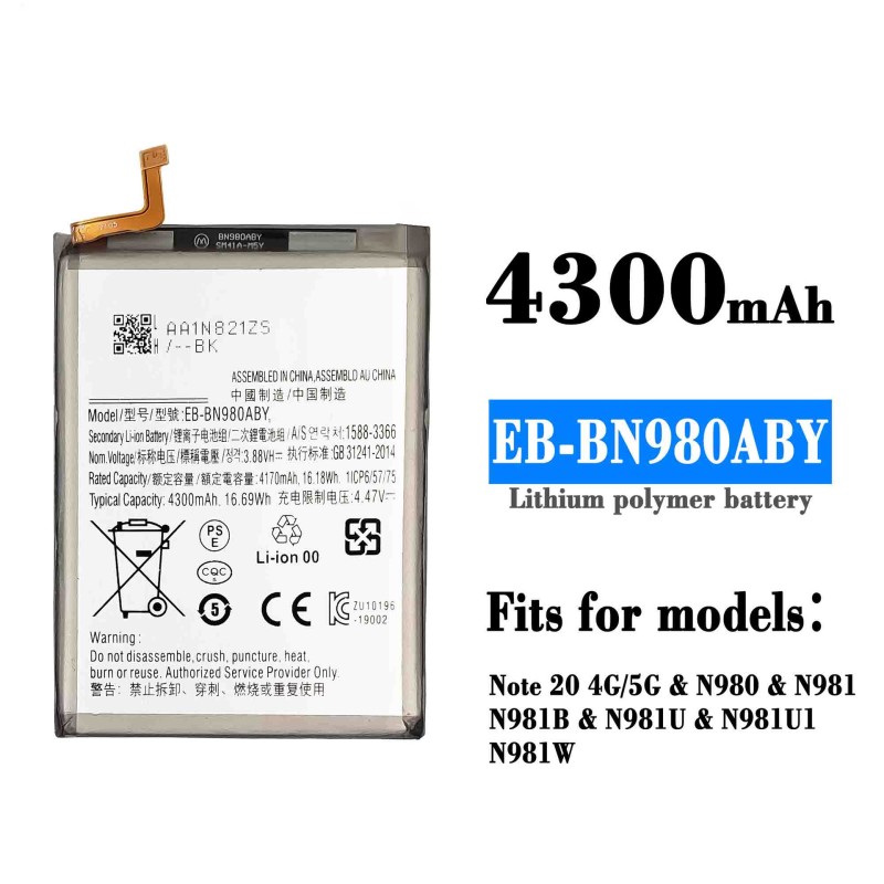 Mobile Battery Factory - OEM EB-BN950 3300mAh Samsung Note8