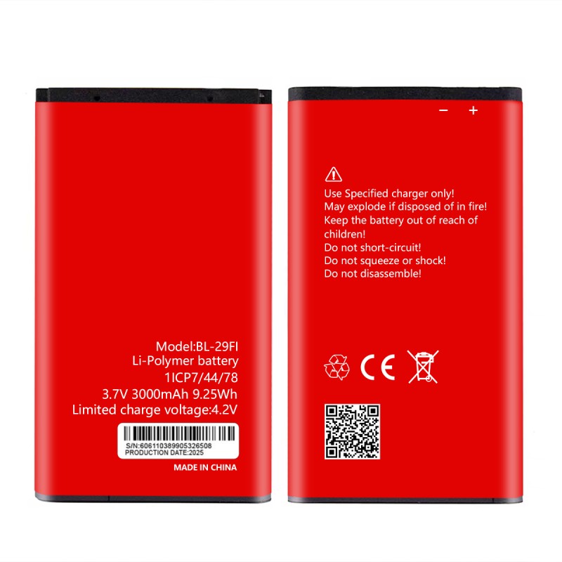 Mobile Battery Supplier - OEM BL-29Fi 3000mAh Itel Battery