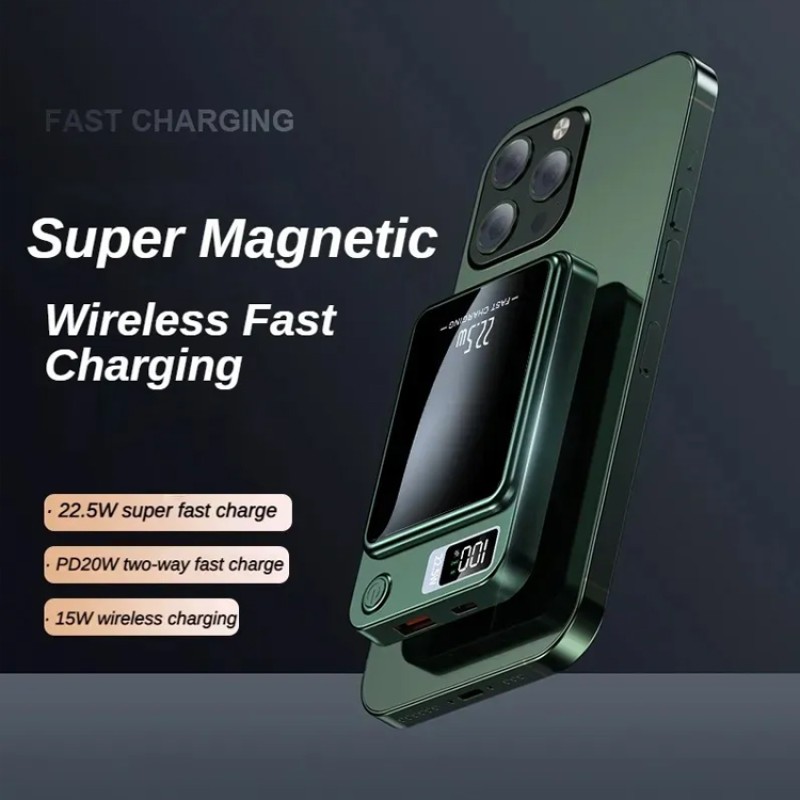 Power Bank Factory - OEM Transparent 15W 22.5W Magnetic