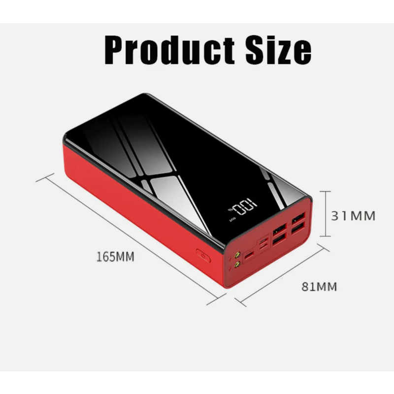 Power Bank Manufacturer - OEM 50000mAh Dual LED Travel Charger