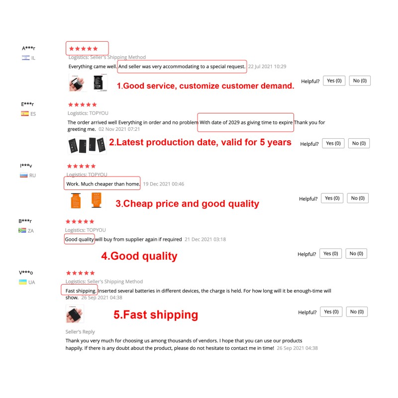 Mobile Battery Factory - OEM BL5C Nokia 1100-N72 Battery