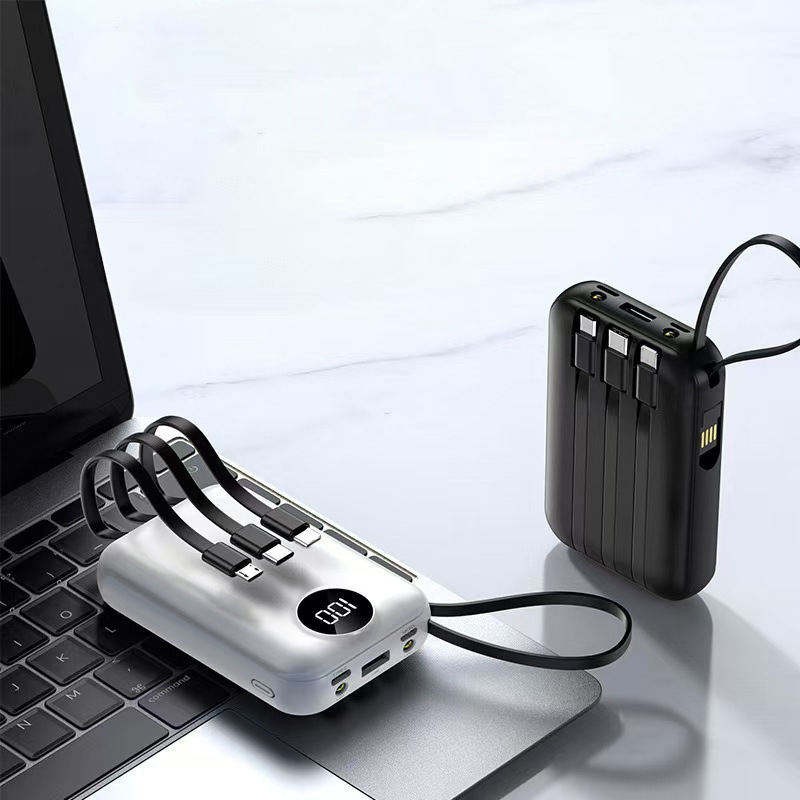 Power Bank Supplier - OEM 20000mAh 22.5W Slim Built-in Cable