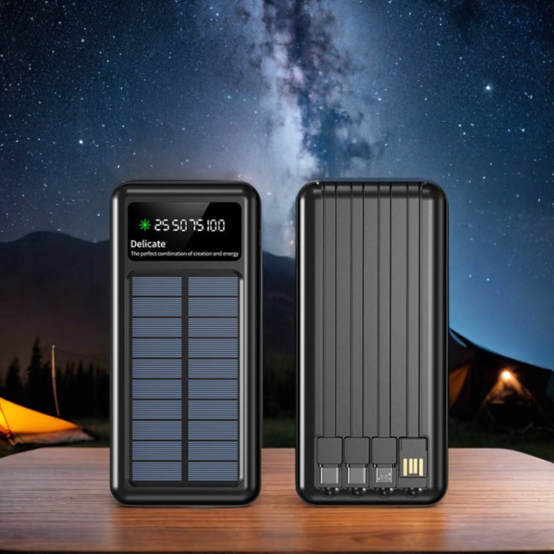 Solar Power Bank Factory - OEM 10000mAh Compass Dual USB